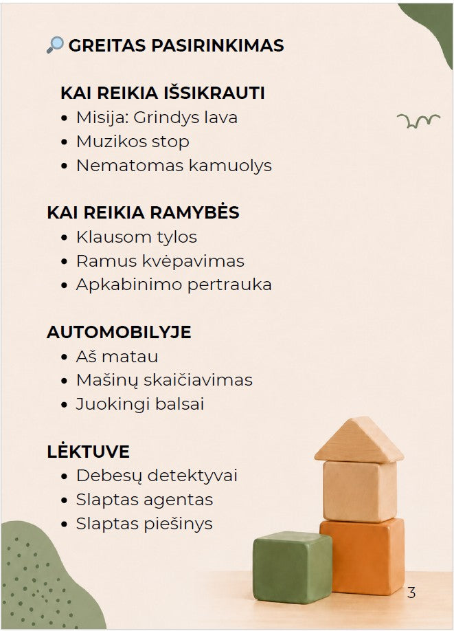 Kai vaikas sako "Man nuobodu"