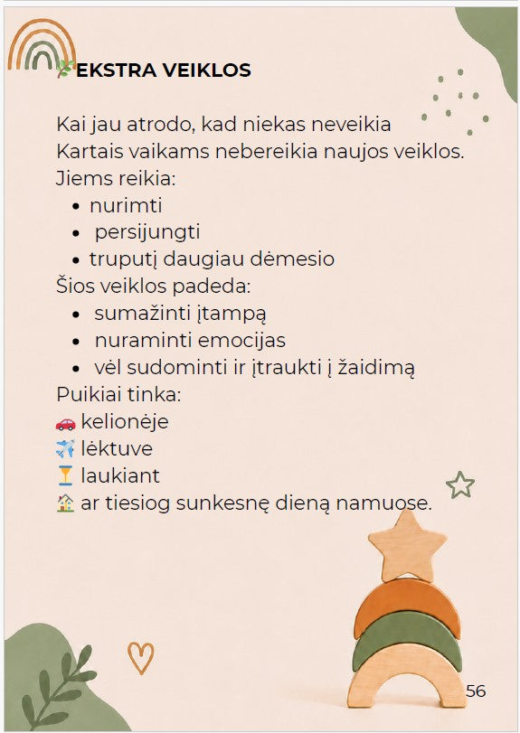 Kai vaikas sako "Man nuobodu"